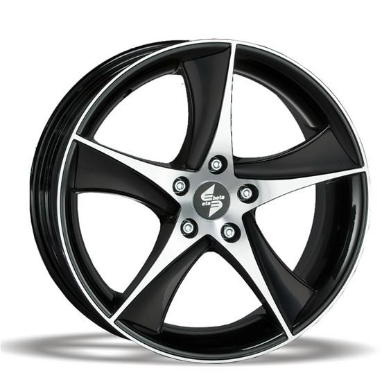 Velgen EtaBeta Jofiel zwart polish 8x19 5x108 ET43