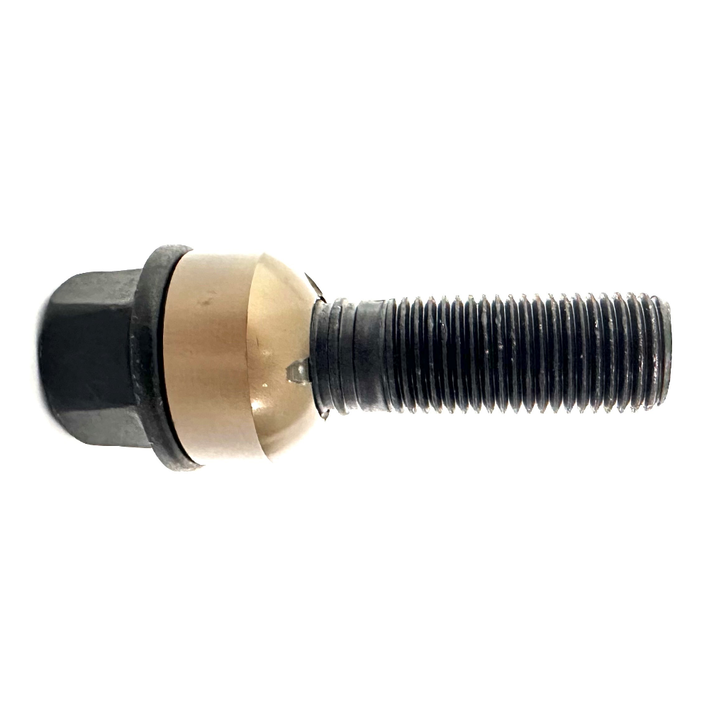 Wielbout M14 x 1,5 43mm Porsche R14 Zwart 2-delig