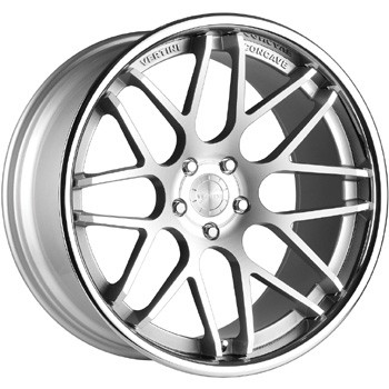 VERTINI MAGIC CONCAVE INOX SILVER MACHINE POLISHED 11x19 5x130