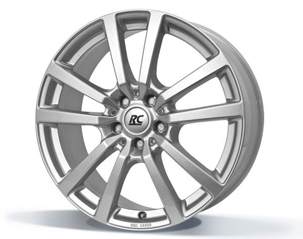 RC Design RC25T 7,5x18 5x112 ET52 zilver Velgen