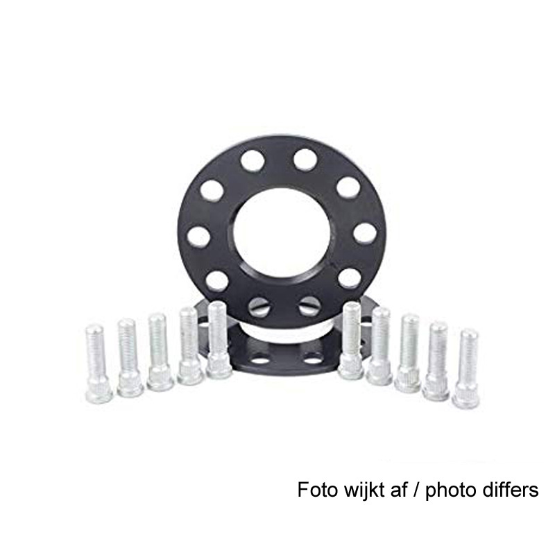 H&R DRS-Systeem Spoorverbreders 15mm 5x114,3 - Naaf 67,1mm - Boutmaat M12x1,5 -   Mazda/Ford/Kia - Zwart