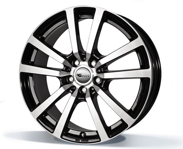 RC Design RC25 8,5x19 5x112 ET56 glanzend zwart / front gepolijs