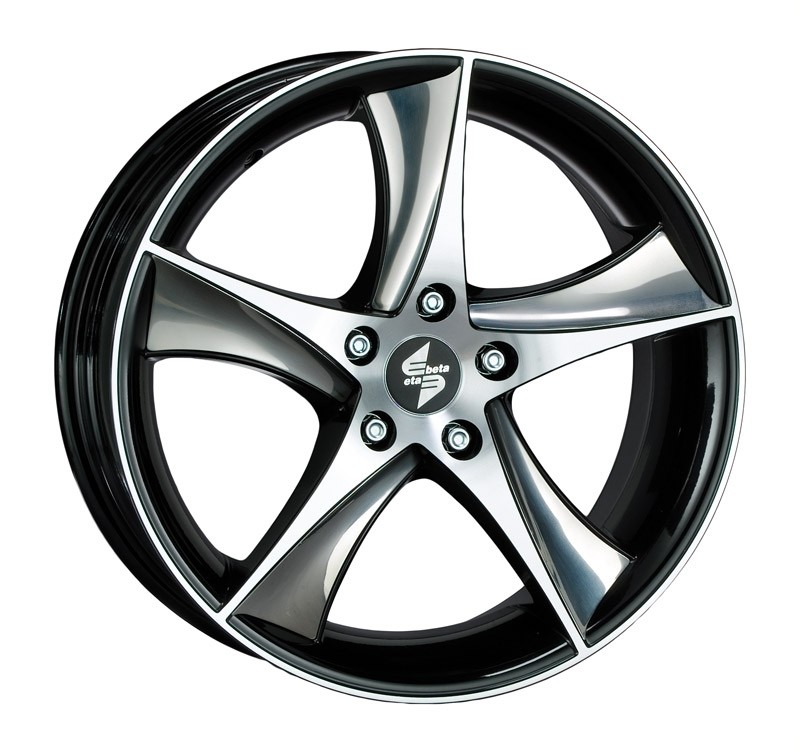 Velgen EtaBeta Jofiel-X zwart polish 8x18 5x112 ET45