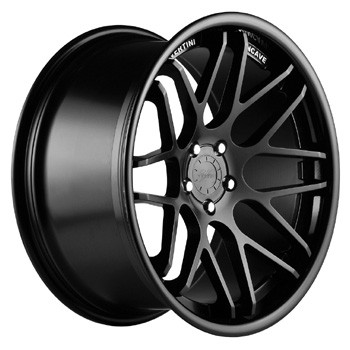 VERTINI MAGIC CONCAVE INOX MATT BLACK 9,5x19 5x112
