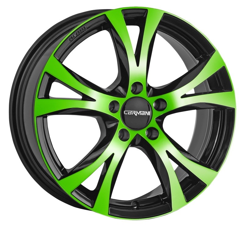 Velgen Carmani 9 Compete Green 6.5x16 5x114,3 ET38