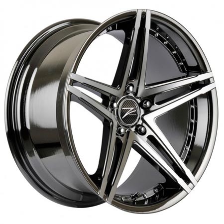 Z-Performance Four Black Chrome - Face Polish 8,5x19 5x120 ET35