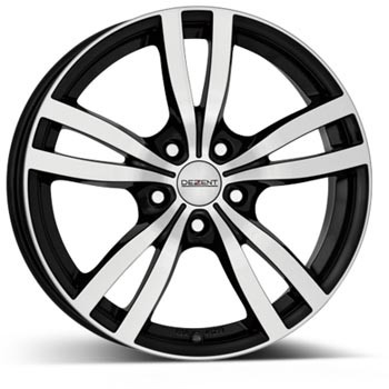 DEZENT TC dark 7x17 5x114,3 ET40 Velgen Set