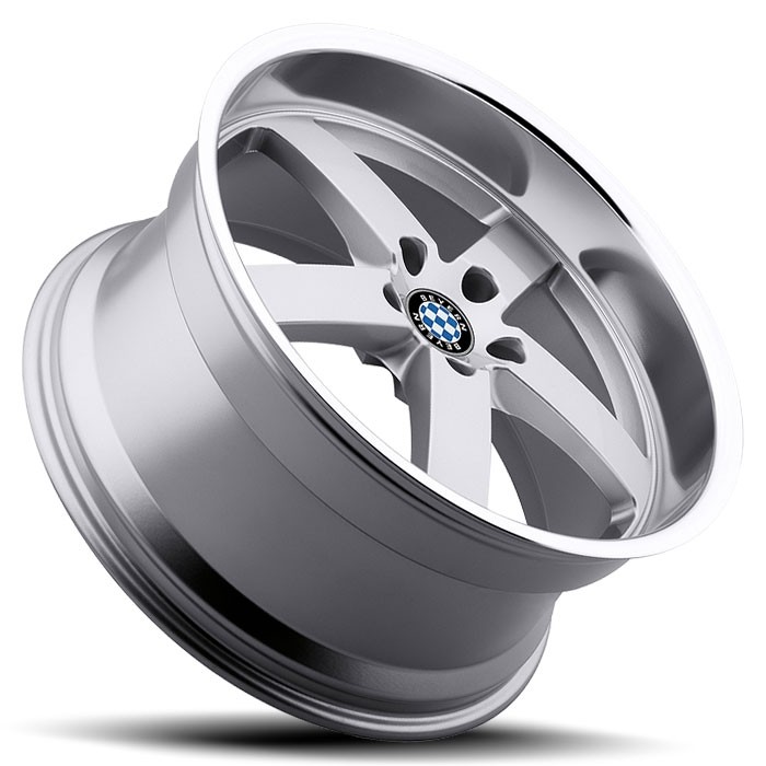 Velgen Beyern Rapp 22x9 5x120 ET35 Zilver + Machined Rand