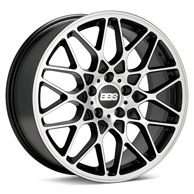 Velgen BBS RX R zwart polish 9x19 5x120 ET32