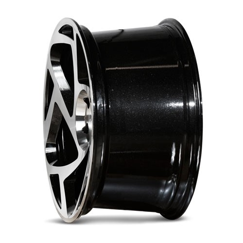 RADI8 S5 8.5x19 5x120 35 Gloss black machine face 72,56 Velgen