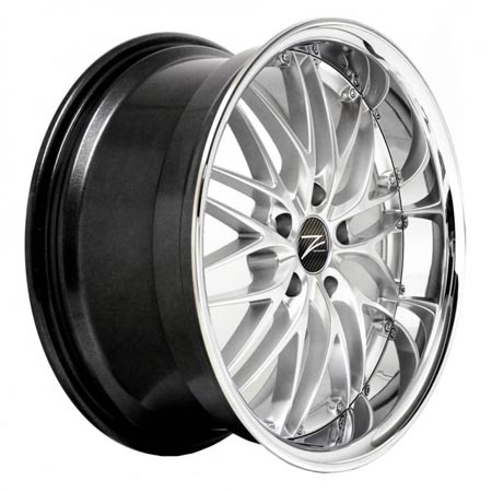 Z-Performance Two Hyper Silver Inox 9x18 5x120 ET38 Velgen