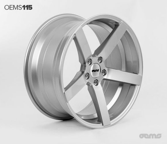 OEMS 115 20X10 5X112 38 MACHINED SILVER VELGEN