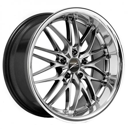 Z-Performance Two Hyper Black Inox 8x18 5x120 ET38 Velgen