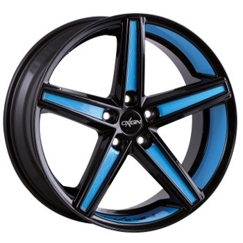 Velgen Oxigin 18 Concave blau foliert 8.5x19 inch 5x120 ET15
