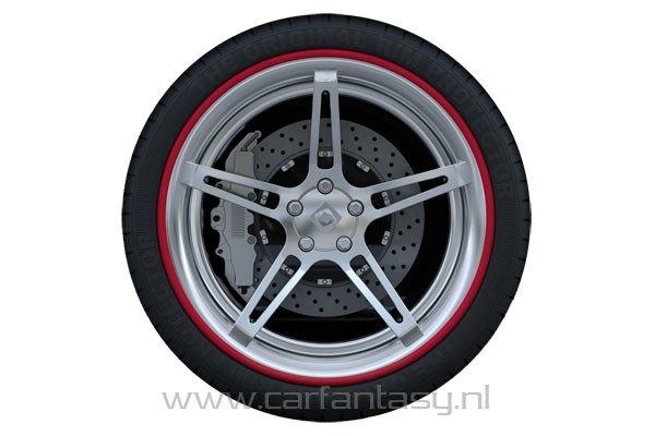 RimRingz 18 inch Rood (set)