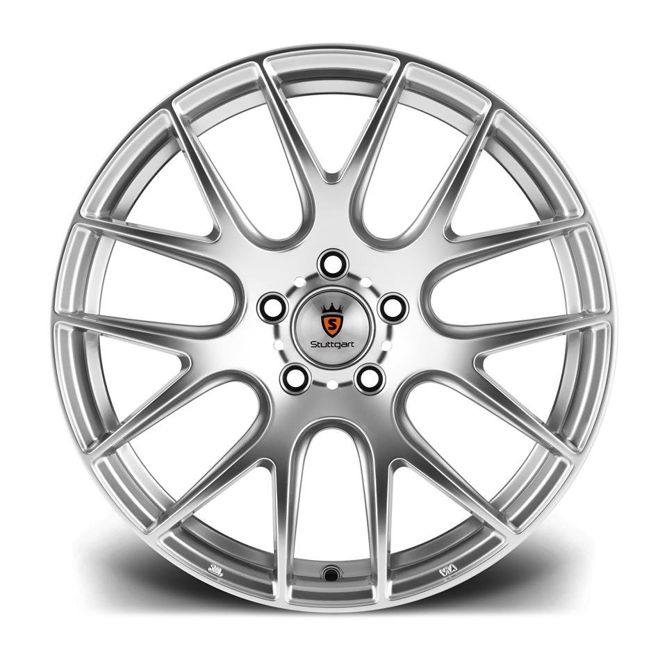 STUTTGART ST3 9.5x19 5x120 ET40 HYPER SILVER Velgen
