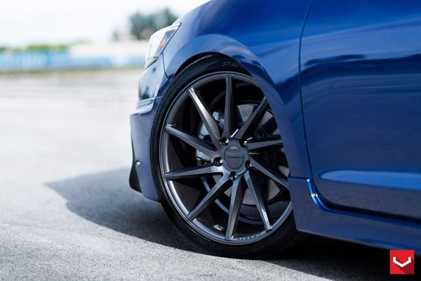 Vossen CVT 8.5x19 5x100 ET45 Gloss Graphite Flat Face