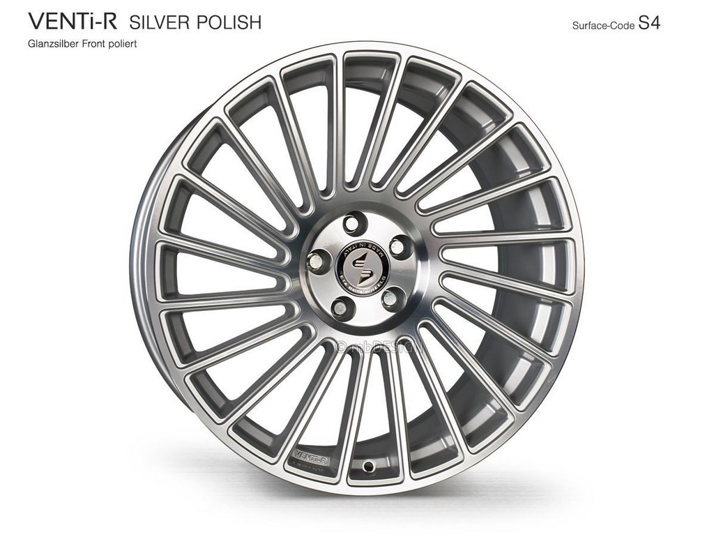 EtaBeta VENTi-R 8,5x20 5x108 ET45 Silver Polish