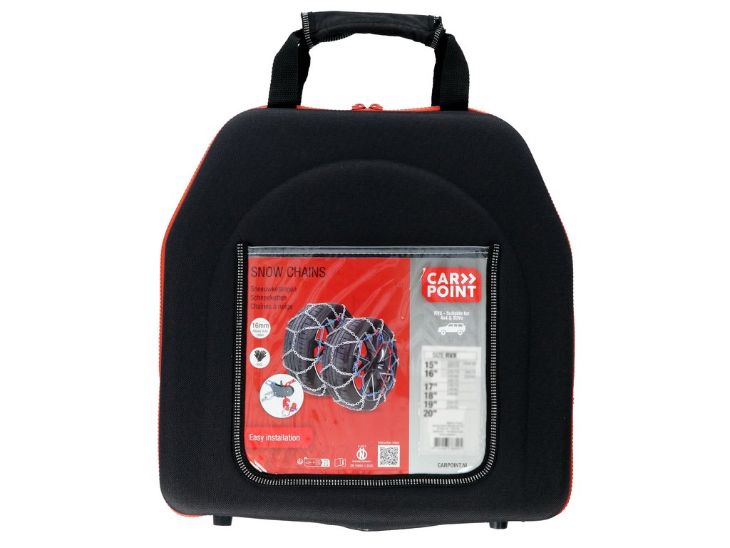 Sneeuwkettingen Carpoint RVX-240 16mm 15/16/17/18/19 inch