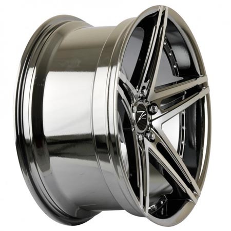 Z-Performance Four Black Chrome - Face Polish 8,5x19 5x120 ET35