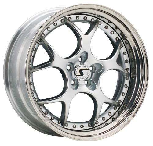 Schmidt VN Line Velgen (stappenrand) 3dlg zilver 9,5 - 10x18