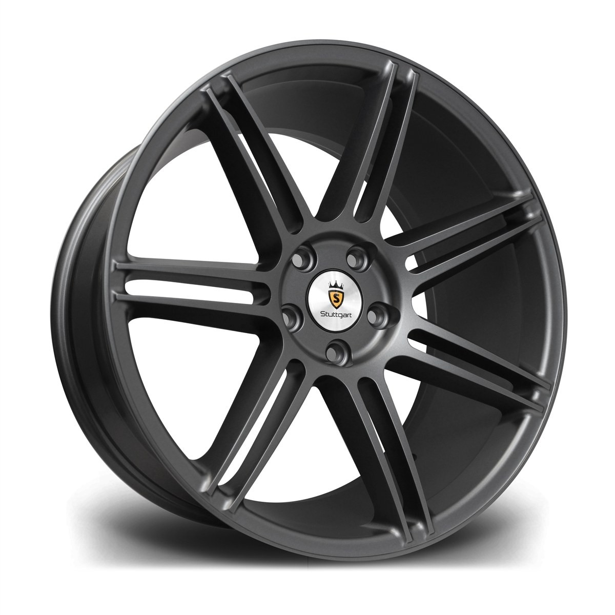 STUTTGART ST8 8.5x19 5X112 ET42 MATT GUNMETAL Velgen