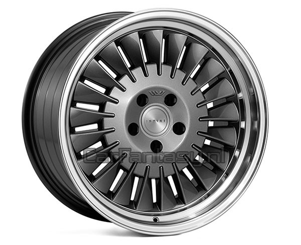 Ispiri CSR1D 9.5x18 5X100 ET35 CARBON-GRAPHITE-POLISHED-LIP Velg