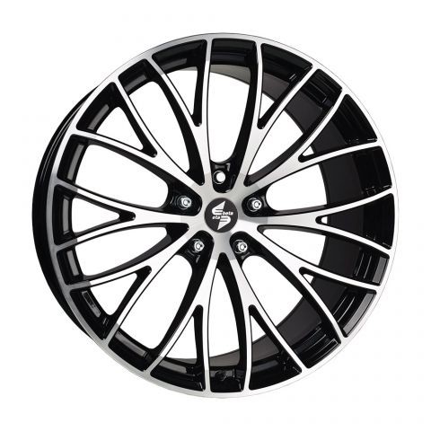 Velgen EtaBeta Piuma zwart polish 9.5x19 5x120 ET35
