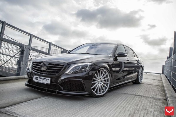 Vossen VFS2 12.0x21 5x120 ET25 Silver Polished Deep Face