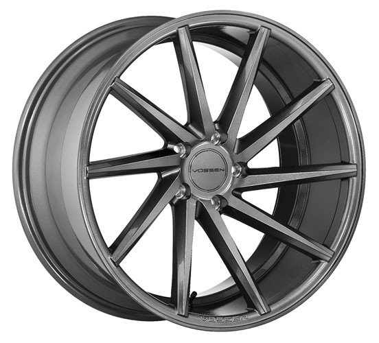 Vossen CVT 9.0x22 5x120 ET15 Gloss Graphite Flat Face
