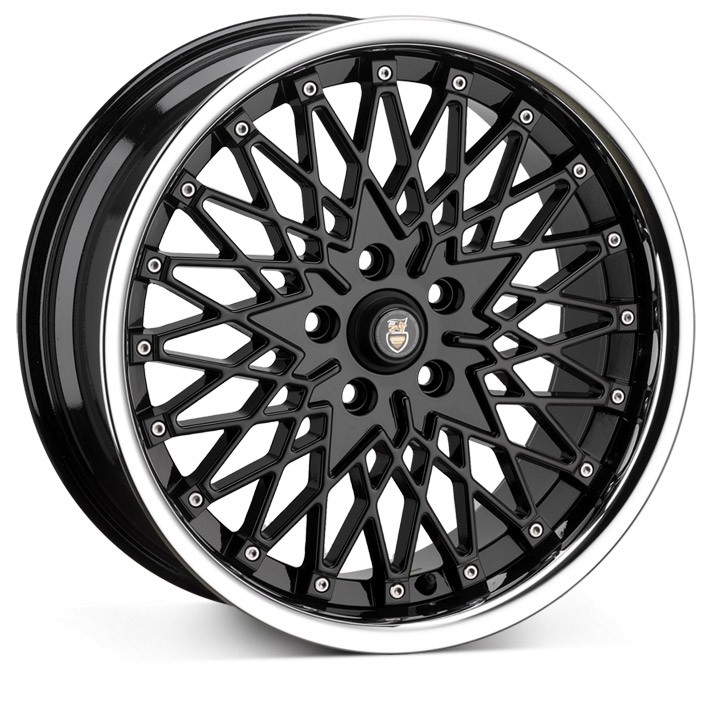 Cades ZEUS BLACK LIP POL SMALL/WIDE 7.0x17 4x100 ET35