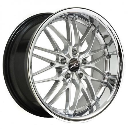 Z-Performance Two Hyper Silver Inox 8x18 5x112 ET38 Velgen