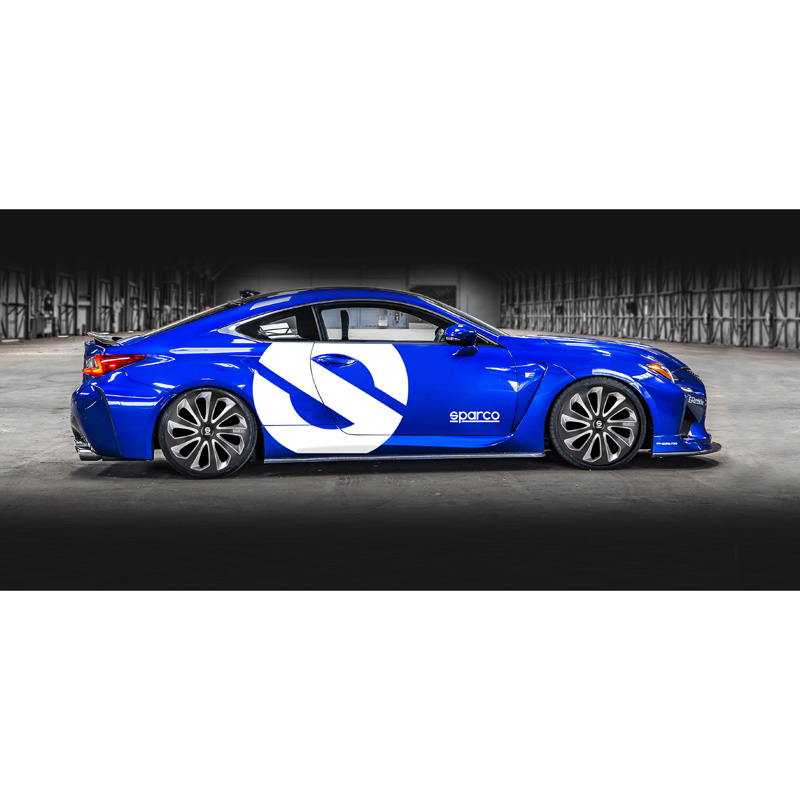 Sparco Wieldoppen Sicilia - 13-inch - Zwart/Zilver/Carbon - Set van 4 stuks