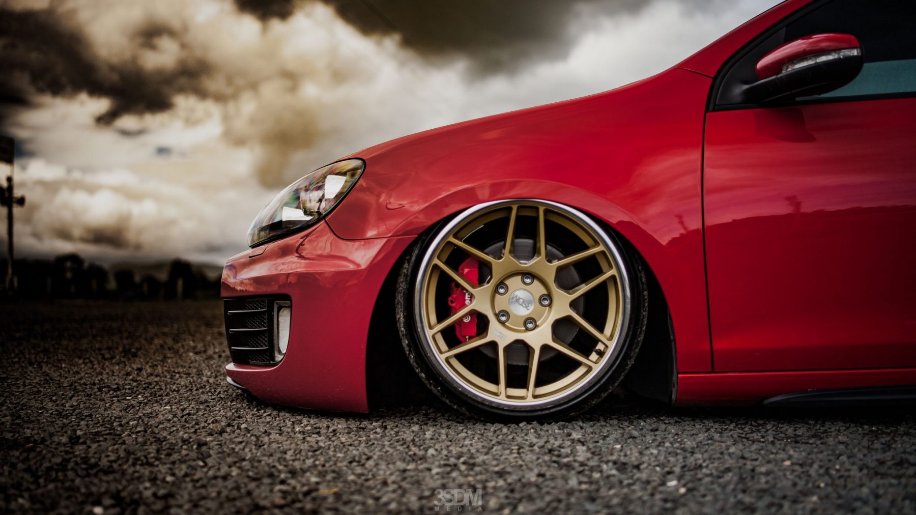 3SDM 0.09 5x112 8.5x18 et42 Gold Pol 73.1 Velgen